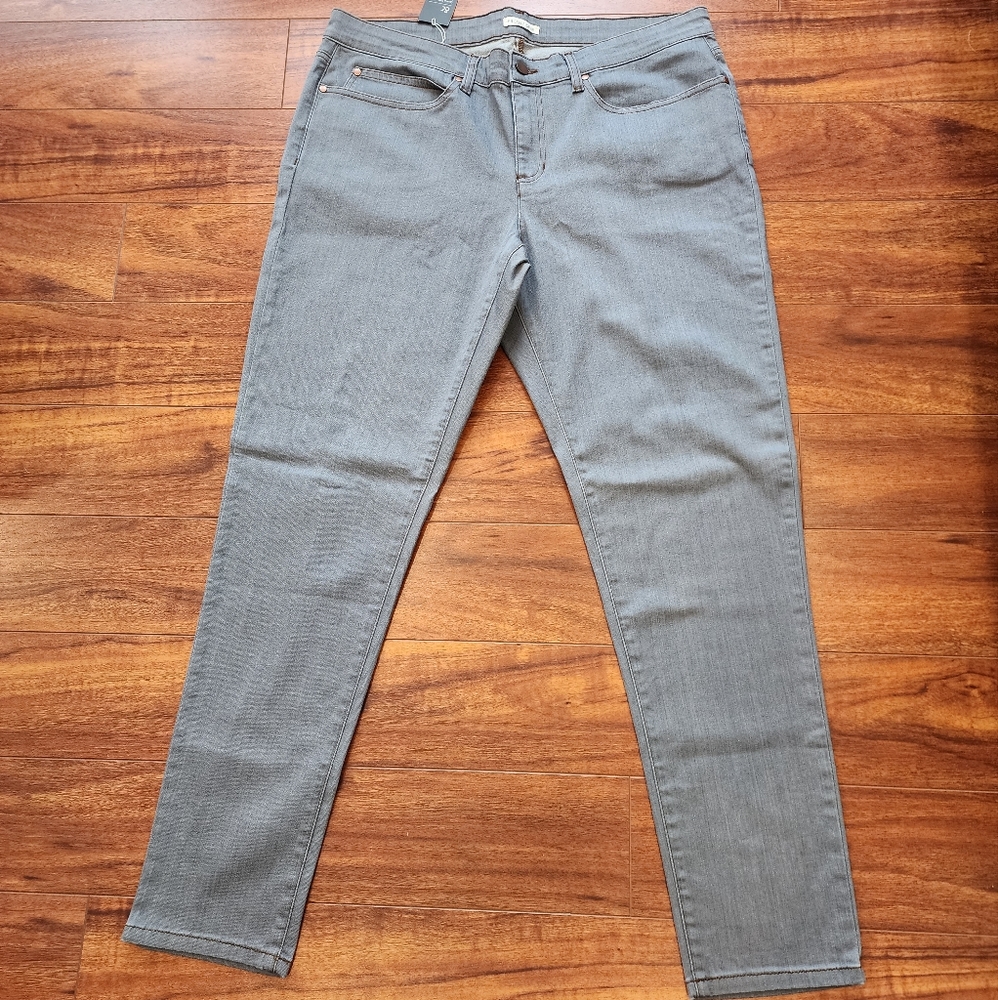 Eileen Fisher Organic Cotton Women's Skinny Jeans Size 16